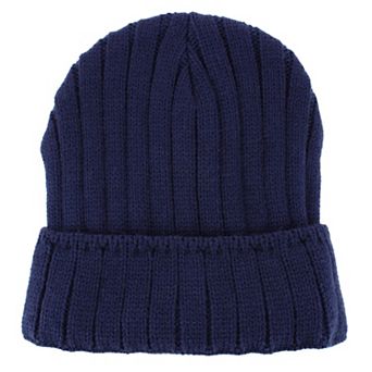 Grand Sierra Men's One Size Lined Cable Knit Winter Beanie Hat