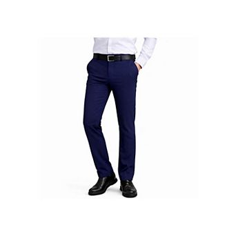 Men's Flex Stretch Slim Fit Dress Pants (Sizes, 30-40)