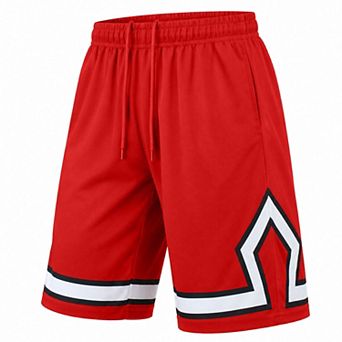 Galaxy By Harvic Men's Premium Active Moisture Wicking Workout Mesh Shorts With Trim