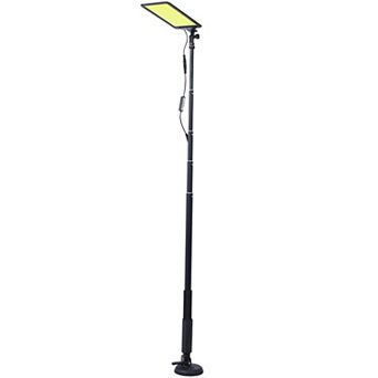 10000LM Telescopic Camping Light with Remote & Ground Suction Mount for Fishing BBQ Emergency