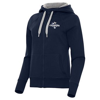 Women's Antigua Tampa Bay Rays League Champs 2026 Victory Full Zip Hoodie