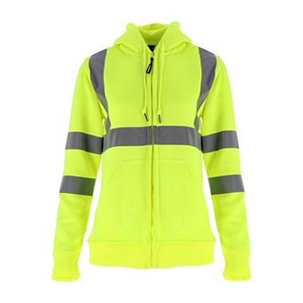 RefrigiWear Women's HiVis Hooded Sweatshirt