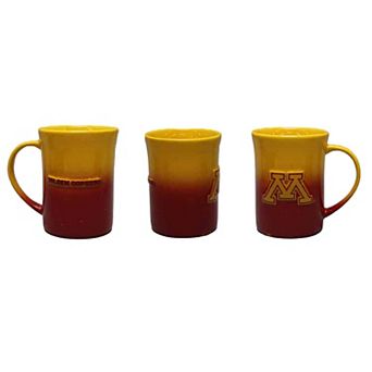 The Memory Company Minnesota Golden Gophers Two-Pack 15oz. Ceramic Ombre Mug Set