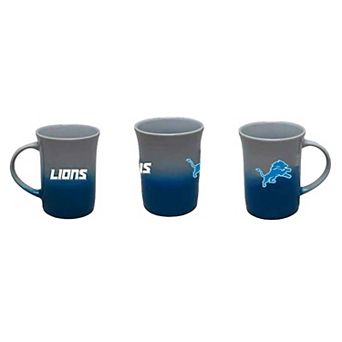 The Memory Company Detroit Lions Two-Pack 15oz. Ceramic Ombre Mug Set