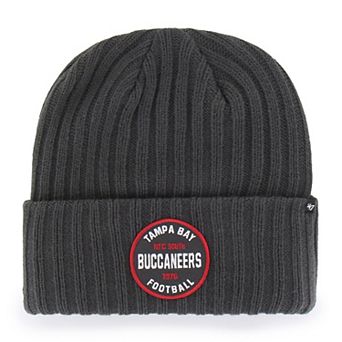 Men's '47 Graphite Tampa Bay Buccaneers Ribbed Snowdrift Cuffed Knit Hat