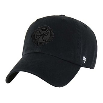 Men's '47 Black New England Revolution Tonal Clean-Up Adjustable Hat