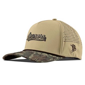 Unisex Branded Bills Tan Oklahoma Sooners Timber Camo Adjustable Hat