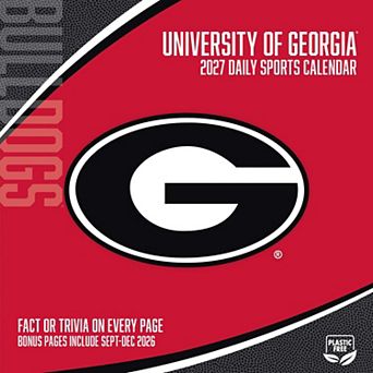 Georgia Bulldogs 2027 Box Calendar
