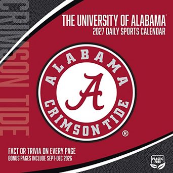 Alabama Crimson Tide 2027 Box Calendar