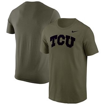 Men's Nike Olive TCU Horned Frogs Military T-Shirt