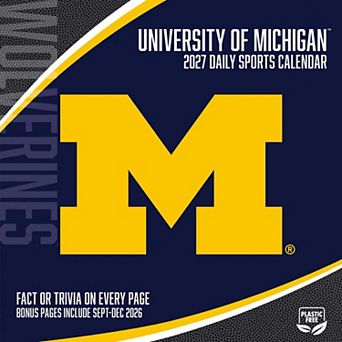 Michigan Wolverines 2027 Box Calendar