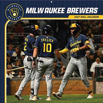 Milwaukee Brewers 2027 12 ۝ x 12 ۝ Team Wall Calendar
