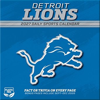 Detroit Lions 2027 Box Calendar