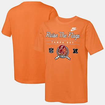 Youth Nike Orange Tampa Bay Buccaneers Hometown Rewind Slub Dri-FIT T-Shirt
