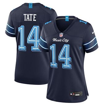 Women's Nike Carnell Tate Navy Tennessee Titans 2026 Rivalries Collection Game Jersey