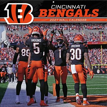 Cincinnati Bengals 2027 12 ۝ x 12 ۝ Team Wall Calendar