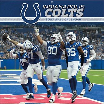 Indianapolis Colts 2027 12 ۝ x 12 ۝ Team Wall Calendar