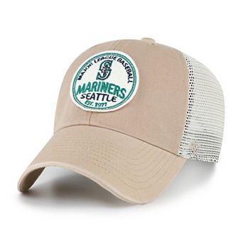 Men's '47 Khaki Seattle Mariners Clean Up Adjustable Hat