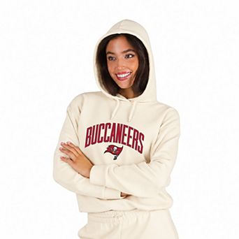 Women's Fanatics Cream Tampa Bay Buccaneers Plus Size Hoodie & Pants Lounge Set