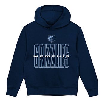 Preschool Outerstuff Navy Memphis Grizzlies Field General Fleece Hoodie