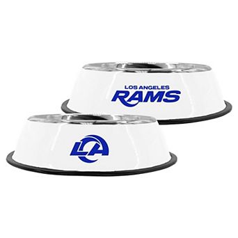 "The Memory Company Los Angeles Rams 9"" Stainless Steel Pet Bowl"