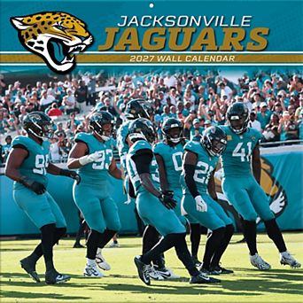 Jacksonville Jaguars 2027 12 ۝ x 12 ۝ Team Wall Calendar