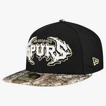 Men's New Era Black San Antonio Spurs Thrilla 59FIFTY Fitted Hat