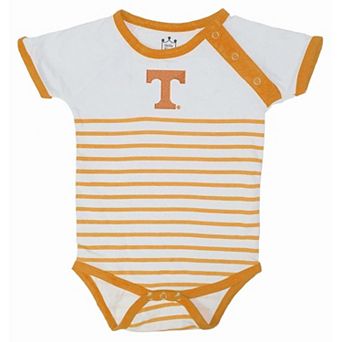 Newborn & Infant Little King Tennessee Orange/White Tennessee Volunteers Shoulder Snap Bodysuit