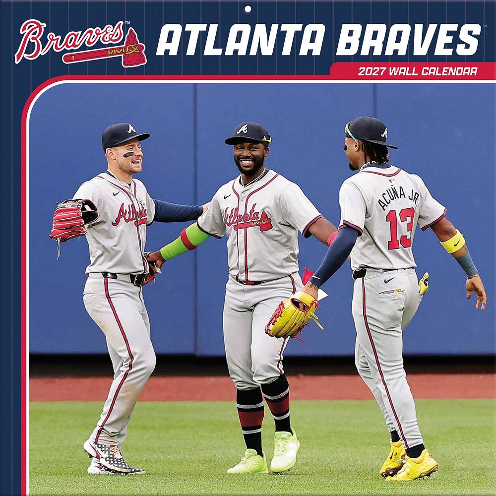 Atlanta Braves 2027 12 ۝ x 12 ۝ Team Wall Calendar