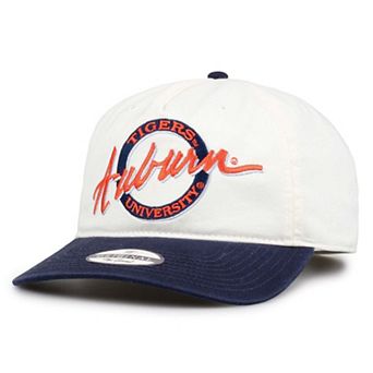 Men's The Game White Auburn Tigers Classic Circle Adjustable Hat