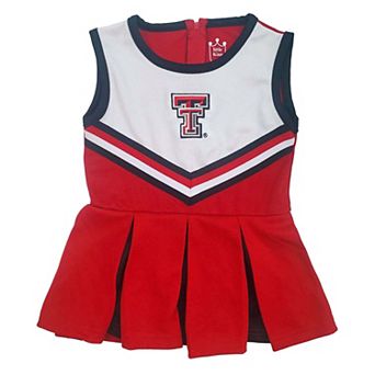 Infant Little King Red Texas Tech Red Raiders Cheer Jumper