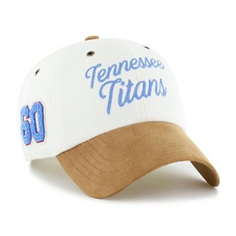 Women's Stoney Clover Lane x '47 Cream/Tan Tennessee Titans Cursive Clean Up Adjustable Hat