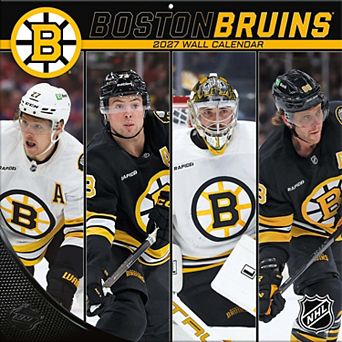 Boston Bruins 2027 12 ۝ x 12 ۝ Team Wall Calendar