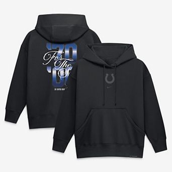 Women's Nike Anthracite Indianapolis Colts 2026 Rivalries Collection Oversized Pullover Hoodie