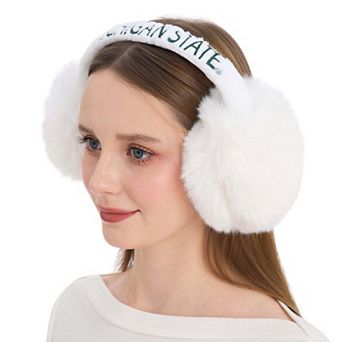 ZooZatz Michigan State Spartans Fluffy Earmuffs