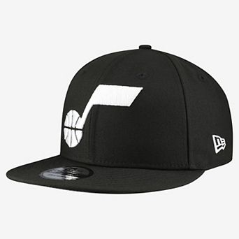 Men's New Era Black Utah Jazz Team 9FIFTY Snapback Hat