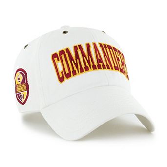 Women's Stoney Clover Lane x '47 White Washington Commanders Overlay Clean Up Adjustable Hat