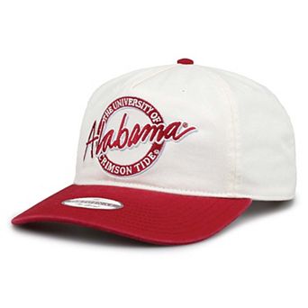 Men's The Game White Alabama Crimson Tide Classic Circle Adjustable Hat