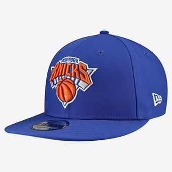 Men's New Era Blue New York Knicks Team 9FIFTY Snapback Hat