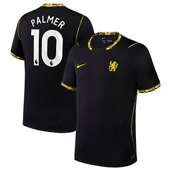 Men's Nike Cole Palmer Black Chelsea 2026/27 Away Stadium Replica Jersey