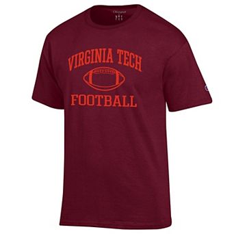 Men's Champion Maroon Virginia Tech Hokies Football Icon T-Shirt
