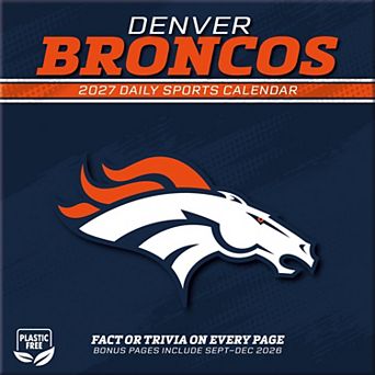Denver Broncos 2027 Box Calendar