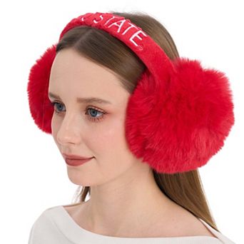 ZooZatz Ohio State Buckeyes Fluffy Earmuffs