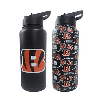 Pegasus Cincinnati Bengals Game Day Duo 41oz. Stainless Steel Water Bottle Set