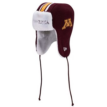 Unisex New Era Maroon Minnesota Golden Gophers Classic Trapper Knit Hat