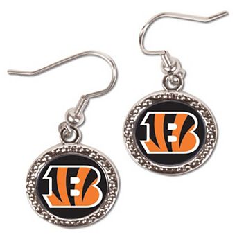 Women's WinCraft Cincinnati Bengals Round Dangle Earrings
