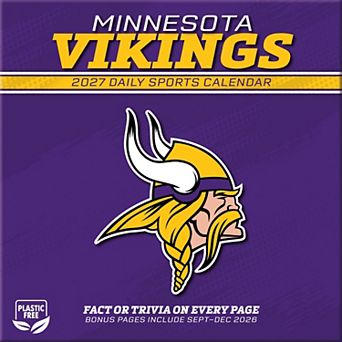 Minnesota Vikings 2027 Box Calendar