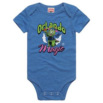 Infant Homage Royal Orlando Magic The Right Stuff Tri-Blend Bodysuit