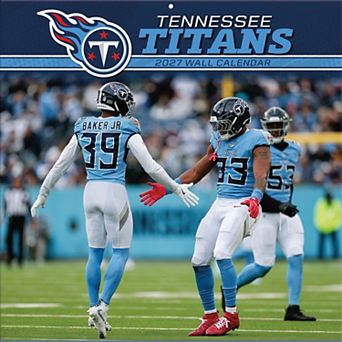 Tennessee Titans 2027 12 ۝ x 12 ۝ Team Wall Calendar