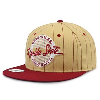 Unisex The Game Gold/Garnet Florida State Seminoles '90 Pinstripe Snapback Hat